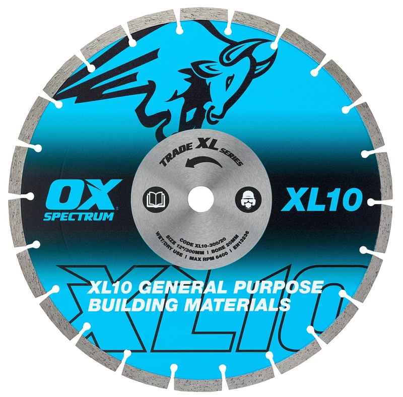 OX Tools XL-10 Segmented Diamond Blade - General Purpose 230mm