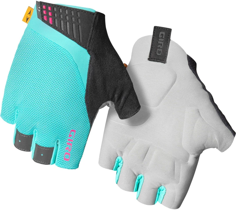 BELL Giro Supernatural W Women's Road Cycling Gloves Seamless Molded Palm Multi-Density Padding Comfort Control for Road & Mixed-Surface Riding Color: Teal, Size: S