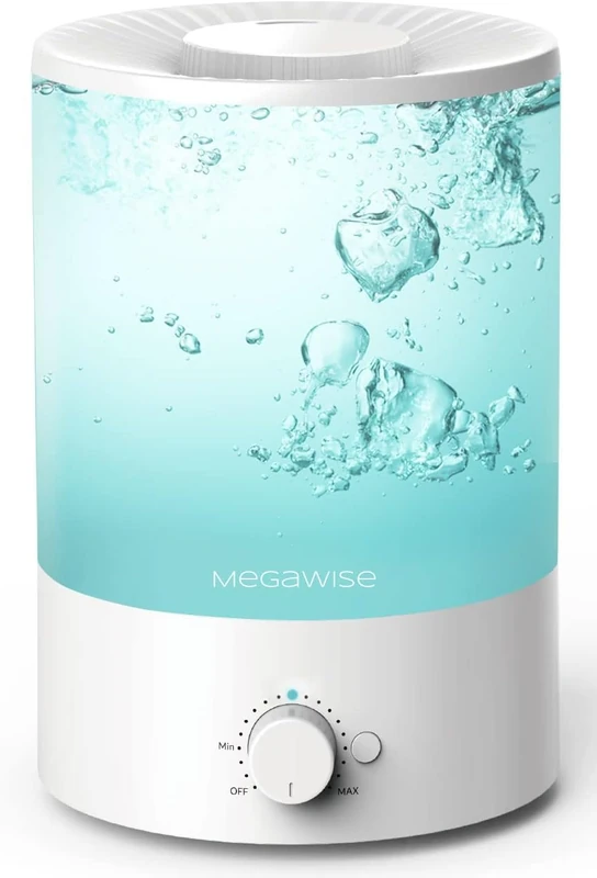 MegaWise Top Refill 7-colour Night light humidifier for Kid bedroom with 3 Water filters, 3.5L Large Capacity