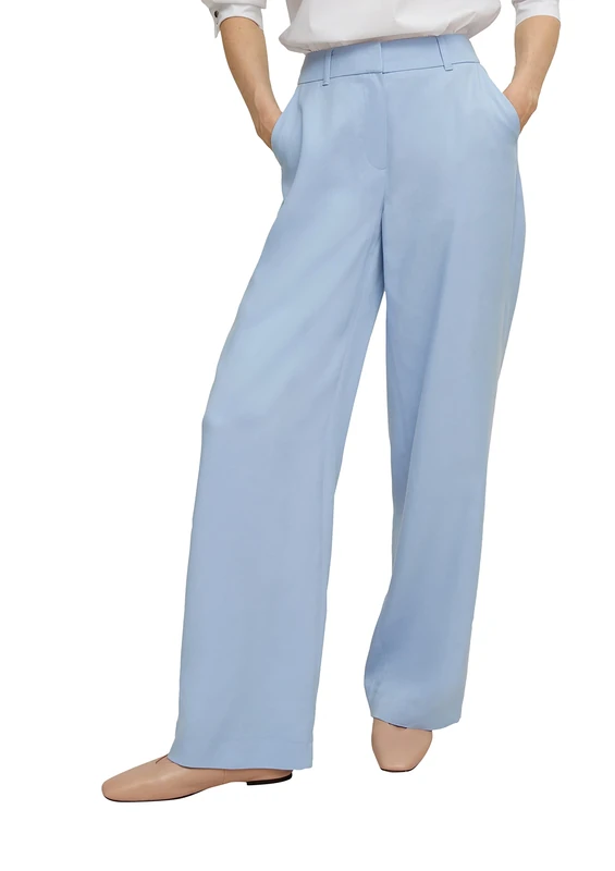 Comma Women's Hose Slacks, 5336 Blau, 38