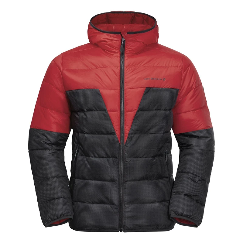 Jack Wolfskin Men's DNA Tundra Jacket, Red lacquer, S