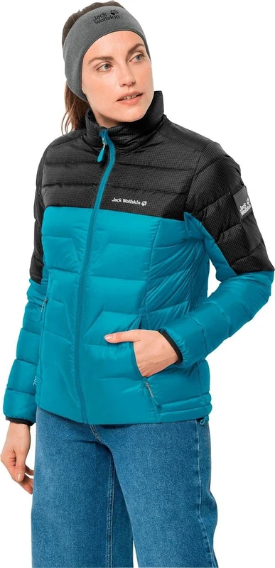 Jack Wolfskin Women's DNA Tundra Jacket, Dark cyan, XS