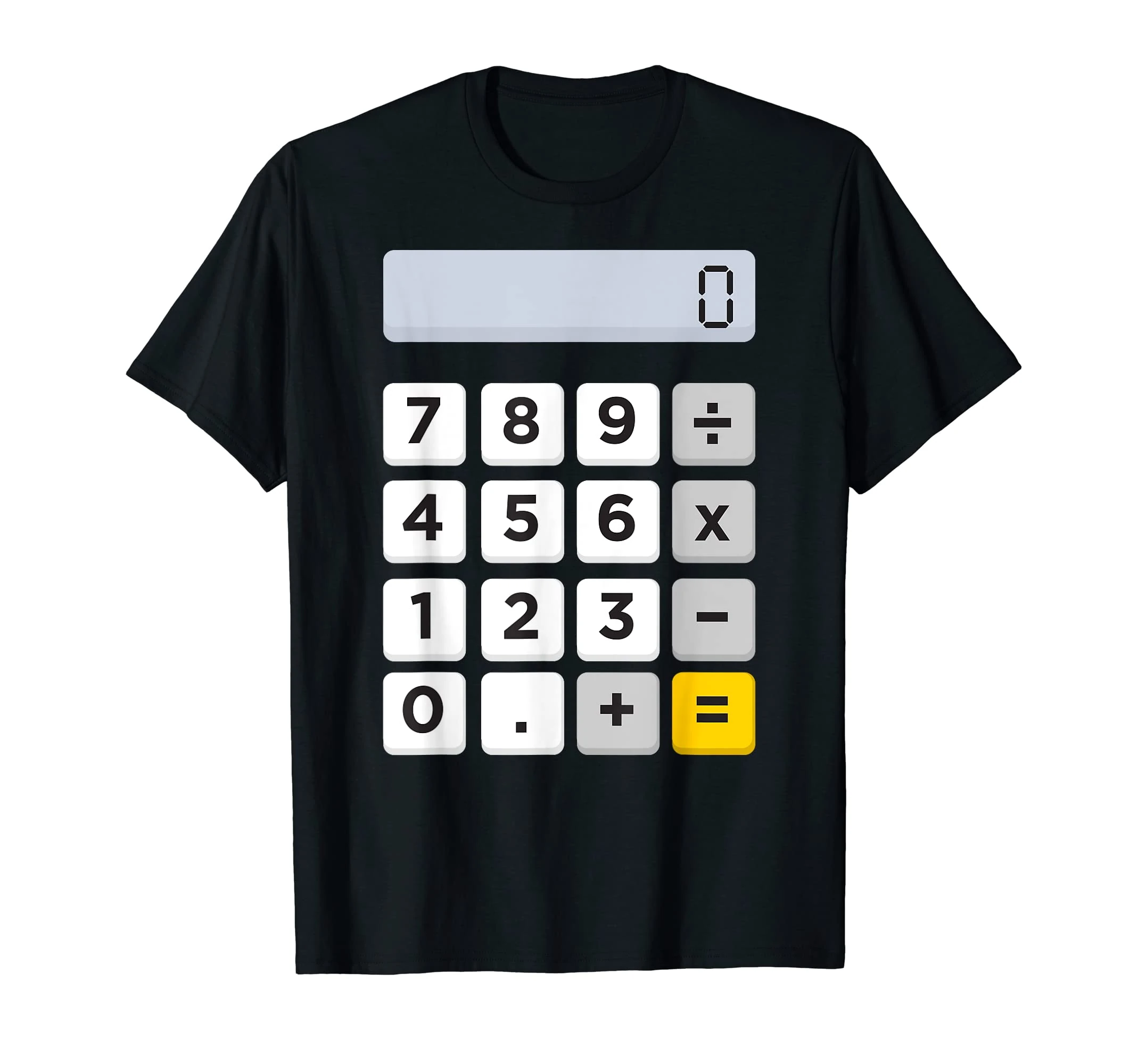 CALCULATOR HALLOWEEN COSTUME PRETEND I'M A CALCULATOR T-Shirt