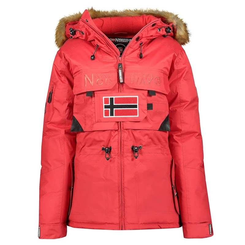 Geographical Norway Men's Bench Bench Red XL Men's Parka, Rojo, M - Image 1