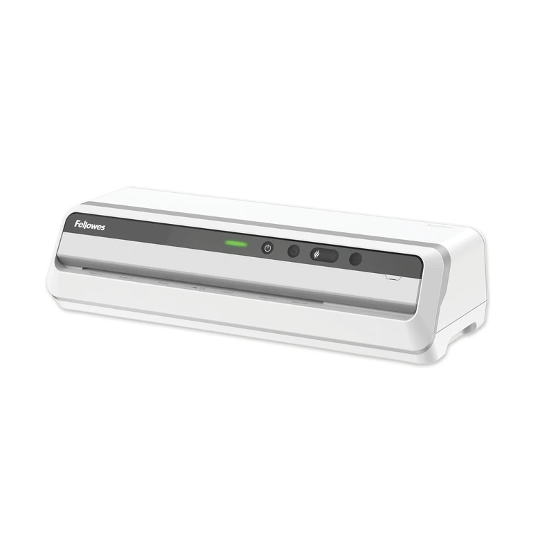 Fellowes Jupiter A3 Laminator Machine for Office Use - Rapid 1 Minute Warm Up Time with Auto Shut Off Feature & Sleep Mode Feature – 80-250 Micron – 10 A4 Laminating Pouch Starter Pack Included, White
