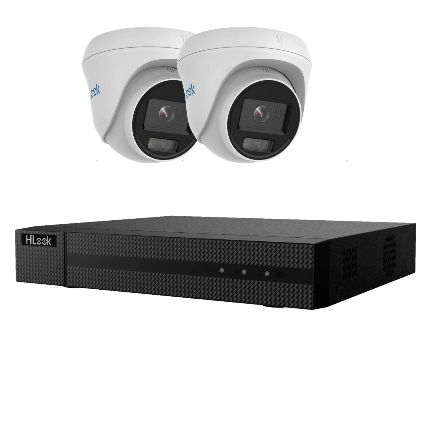 Hilook by Hikvision CCTV Camera System, 5MP IP Cameras with Colour Night Vision (from 2 to 4 Cameras), 4 Channel 8MP NVR, Pre-installed HDD (From 500GB to 10 TB) (2, 2 TB)
