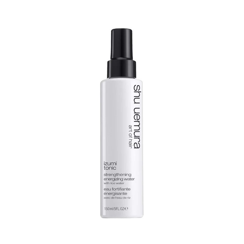 Shu Uemura, Strengthening Energizing Water Izumi Tonic, All Hair Types, Enriched with Rice Water, Shine & Thickness, 150 ml