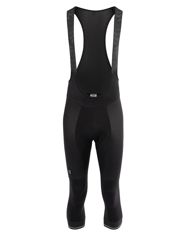 Kalas Pure Z Men's 3/4 Insulated Bib Tights, Black, Large