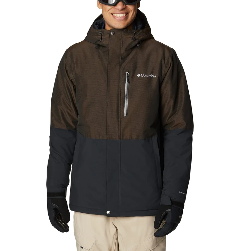Columbia Men's Winter District Jacket, Black, Black Ri, L - Image 1