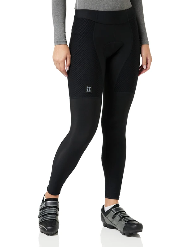 Kalas Pure Z Women's Insulated Tights + Pad, Black, X-Large