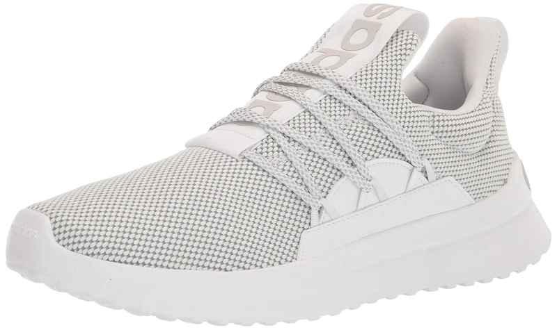 adidas Men's Lite Racer Adapt 5.0 Running Shoe, White/Dash Grey/Grey Three, 12.5