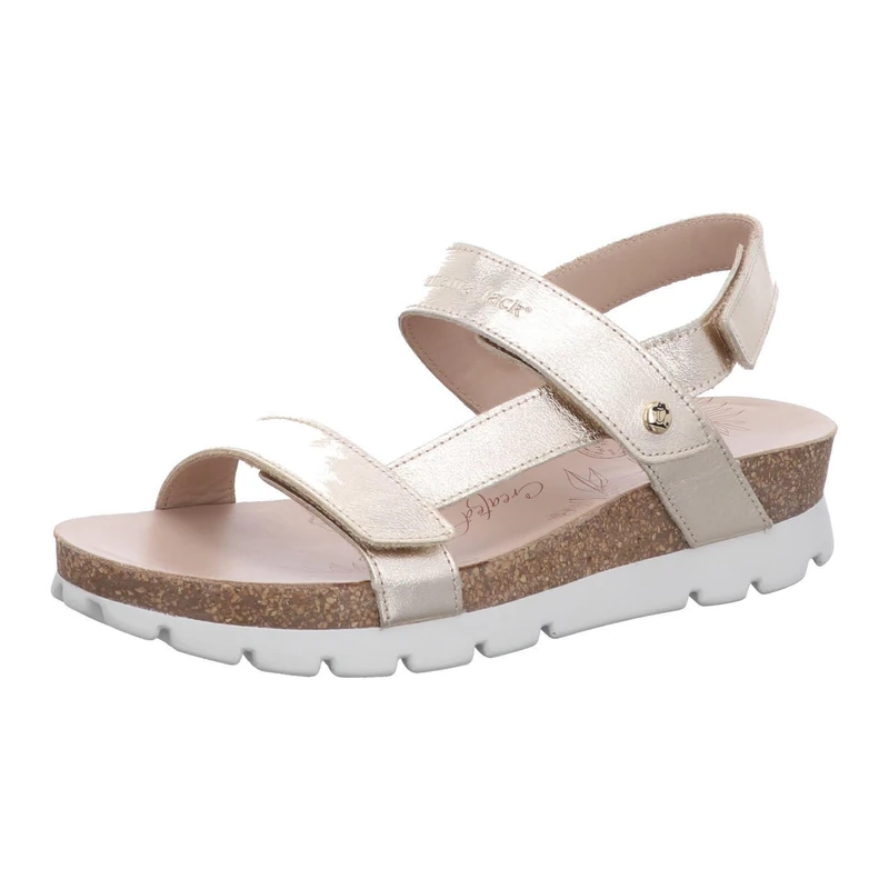 Panama Jack Women's SelmaFlat Sandal, Oro B1, 6 UK