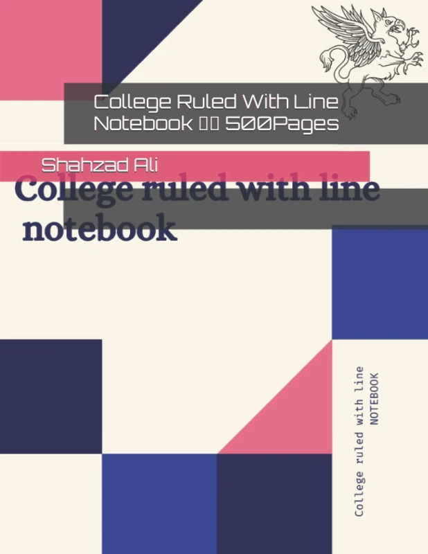College Ruled With Line Notebook ।। 500Pages