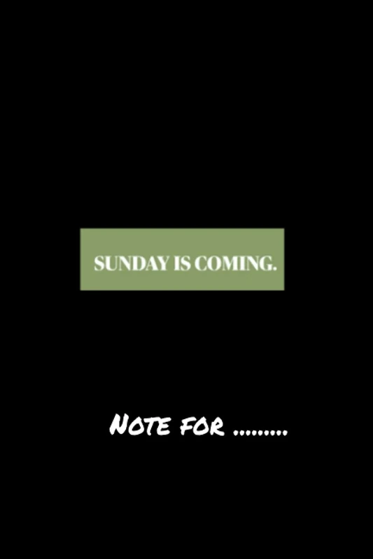 kjcxghfuyr2530 sunday is coming - 120 pages College Ruled Notebook Lined School Journal for girl boy teen