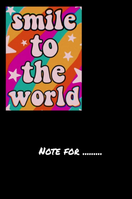 xkcjhuir1342 smile to the world - 120 pages College Ruled Notebook Lined School Journal for girl boy teen