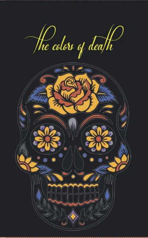 the colors of death: Sketchbook 5 x 8 in (12.7 x 20.32 cm) 120 puffs