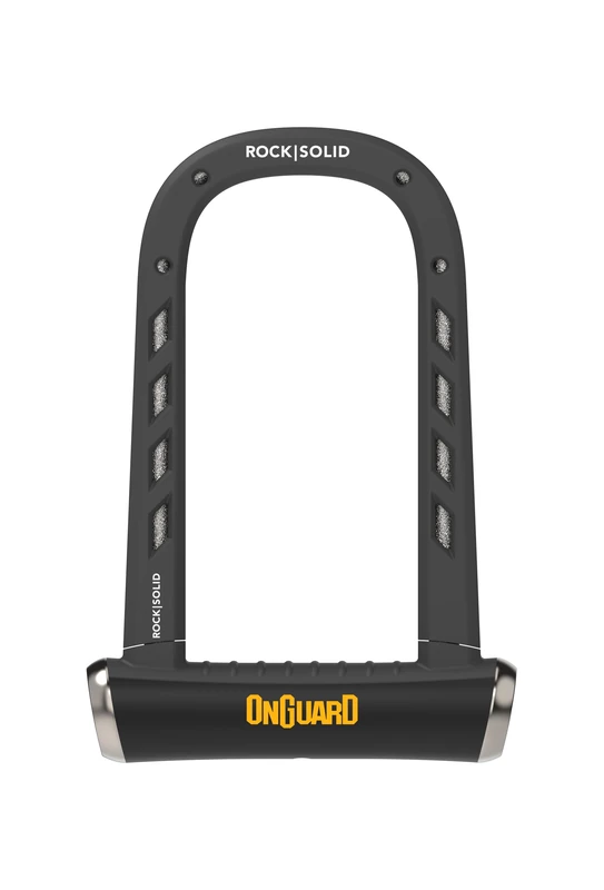 Onguard RockSolid 8590 D-Lock 175mmx90mm, 14mm Diameter Shackle, Diamond Sold Secure Rated - Image 1