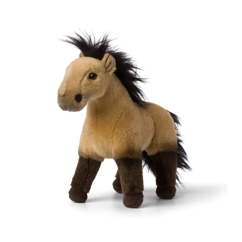 WWF Plüsch WWF01118, WWF Plush Toy Wild Horse [Light Fox] (20 cm), Especially Fluffy and Lifelike Plush Toy Collection of the WWF, and Safety Standards, Also Suitable for Babies