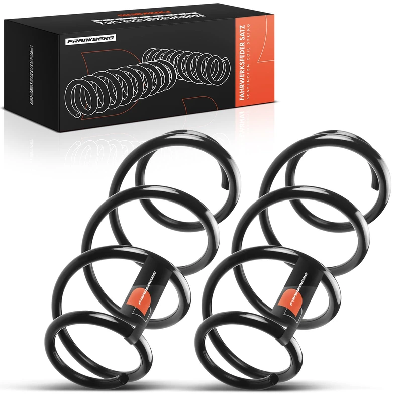 Frankberg 2x Coil Spring Front axle Compatible with Astra G T98 F07 F08 F48 F67 F69 1998-2005 Vectra J96 31 38 1995-2003 Replace# 90541949