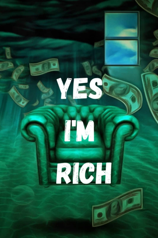 Yes I'm Rich: For the rich only . Journal , Notebook For Writing, Christmas, Valentines or Birthday, Soft Cover, Mate Finish 6 x 9 in