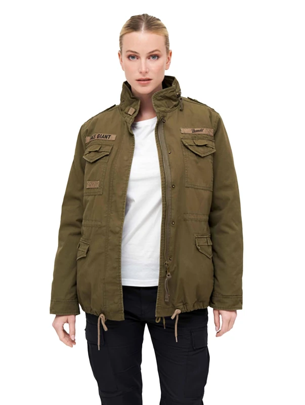 Brandit Women M65 Giant Jacket, color: olive, size: XS