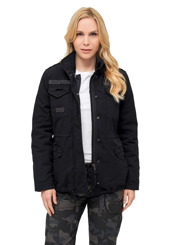 Brandit Women M65 Giant Jacket, color: black, size: XS