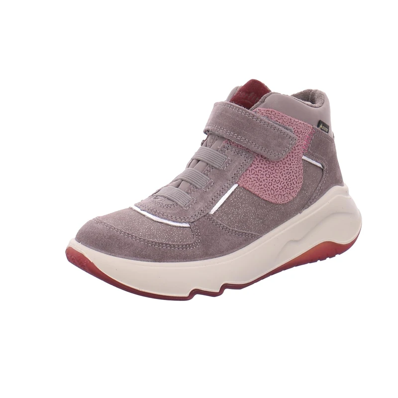 Superfit Melody Sneaker, GRAU/Rot 2010, 10 UK Child