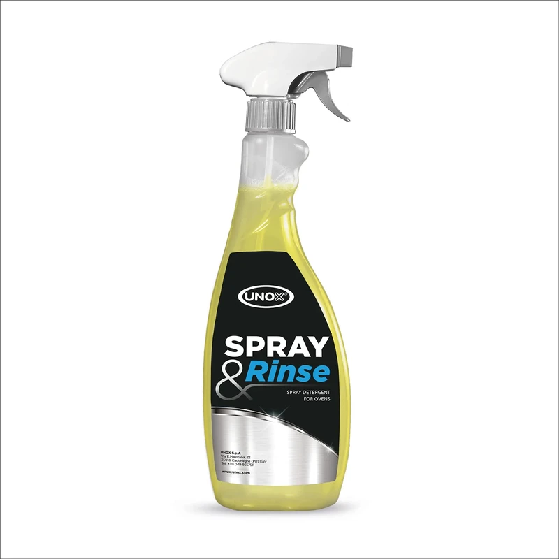 UNOX SPRAY&Rinse Spray Detergent for Ovens (12x750ml)