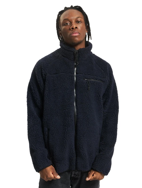 Brandit Teddyfleece Jacket, color: navy, size: 3XL