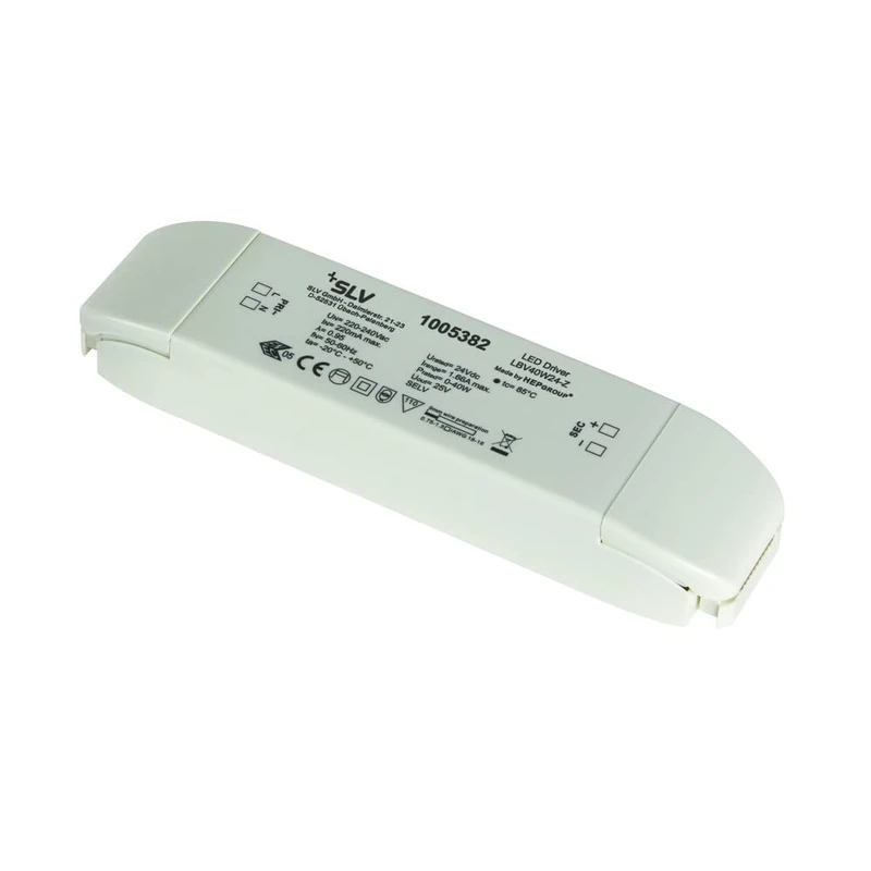 SLV LED Power Supply 40 W, 24 V, White