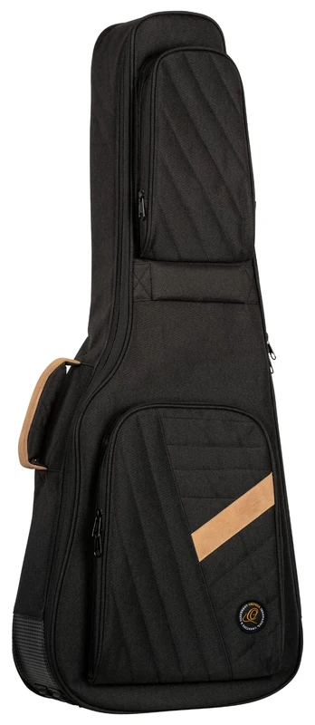 Ortega Guitars Deluxe Guitar Gigbag - 4/4 Classical Guitar Bag - Height 105 cm - Width 38 cm - Cotton, Black (OGBCL-DLX-BK)