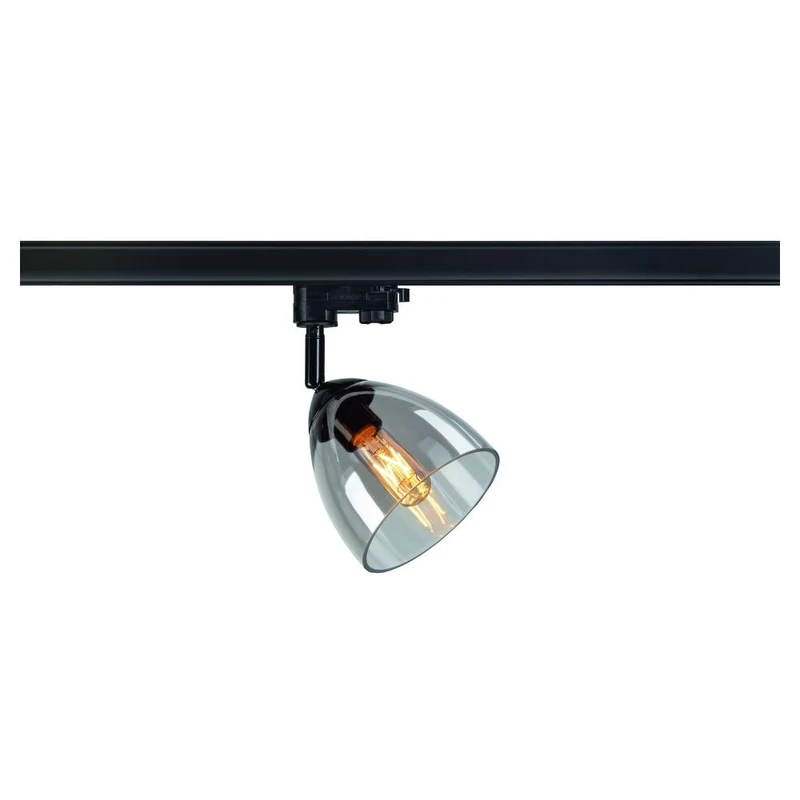 SLV 3 Phase System para Cone GL/Spotlight, LED Spotlight, Ceiling Spotlight, Rail System, Interior Lighting, GU10 25 W, Black