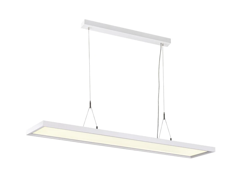 SLV Pendant lamp WORKLIGHT/Living Room lamp, Indoor Lighting, Dining Room Pendant Light, LED, Ceiling Light / 4000K 57W 5000lm White dimmable