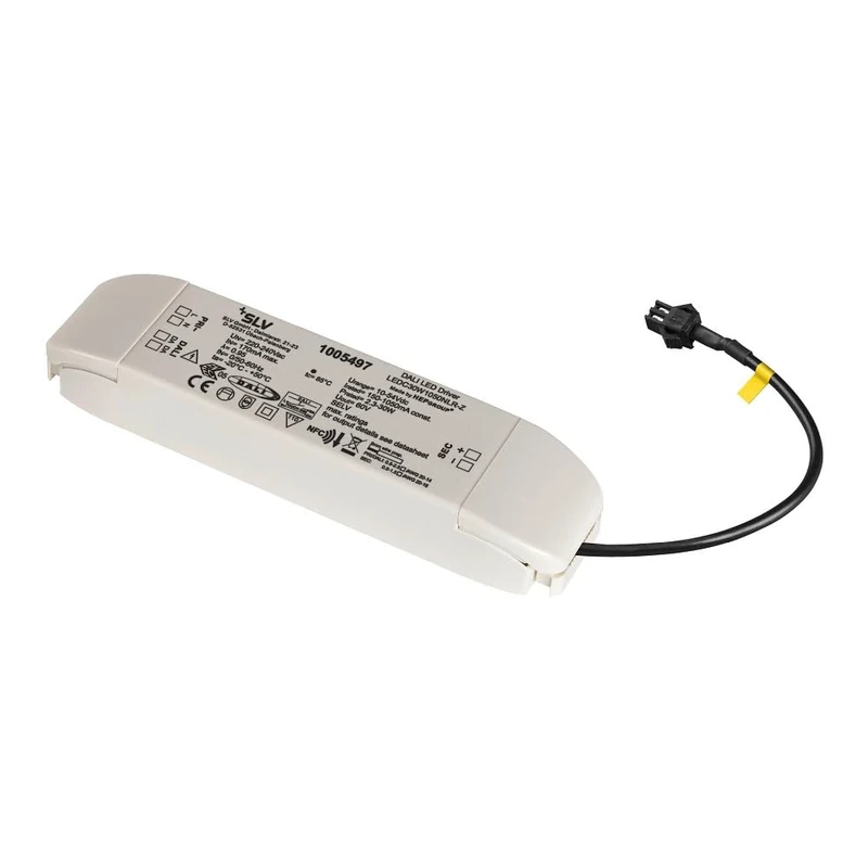 SLV LED Power Supply 30 W | 200 mA | Dali Dimmable/White Dimmable - Image 1