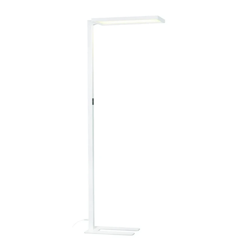 SLV WORKLIGHT floor lamp/LED indoor lighting, Studio lamp, Living room lamp, Decorative lamp, Reading lamp/4000K 79W 7600lm, matt white [Energy class E]