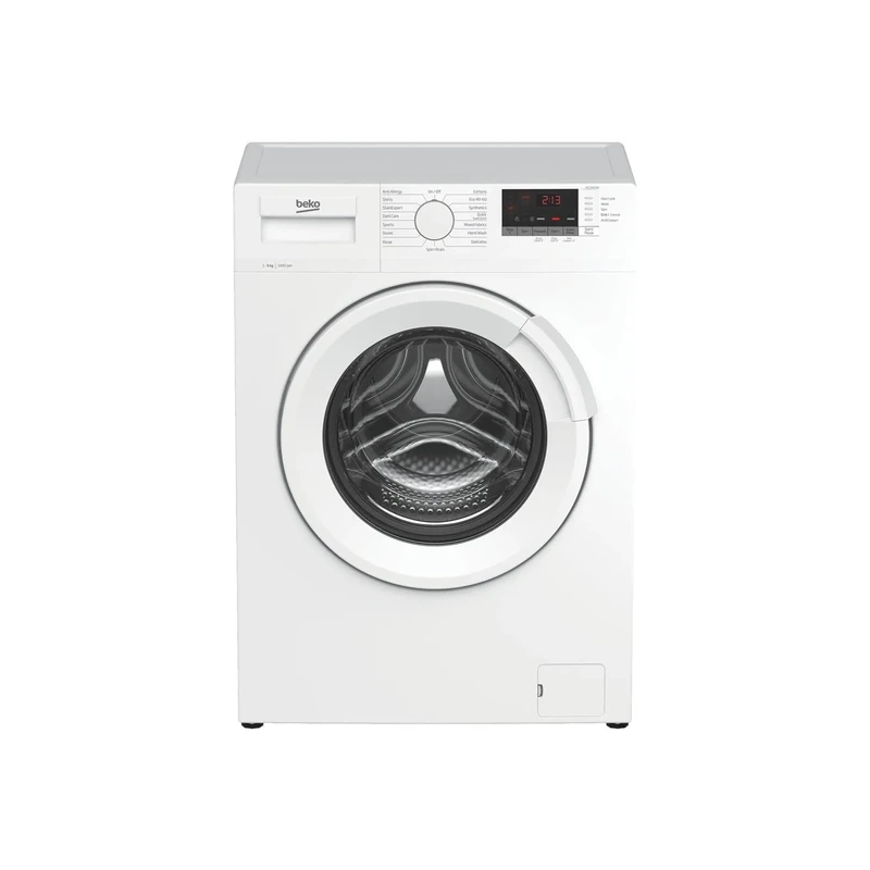 Beko WTL94151W Washing Machine - 9kg, 1400rpm, 28min Quick Wash, White