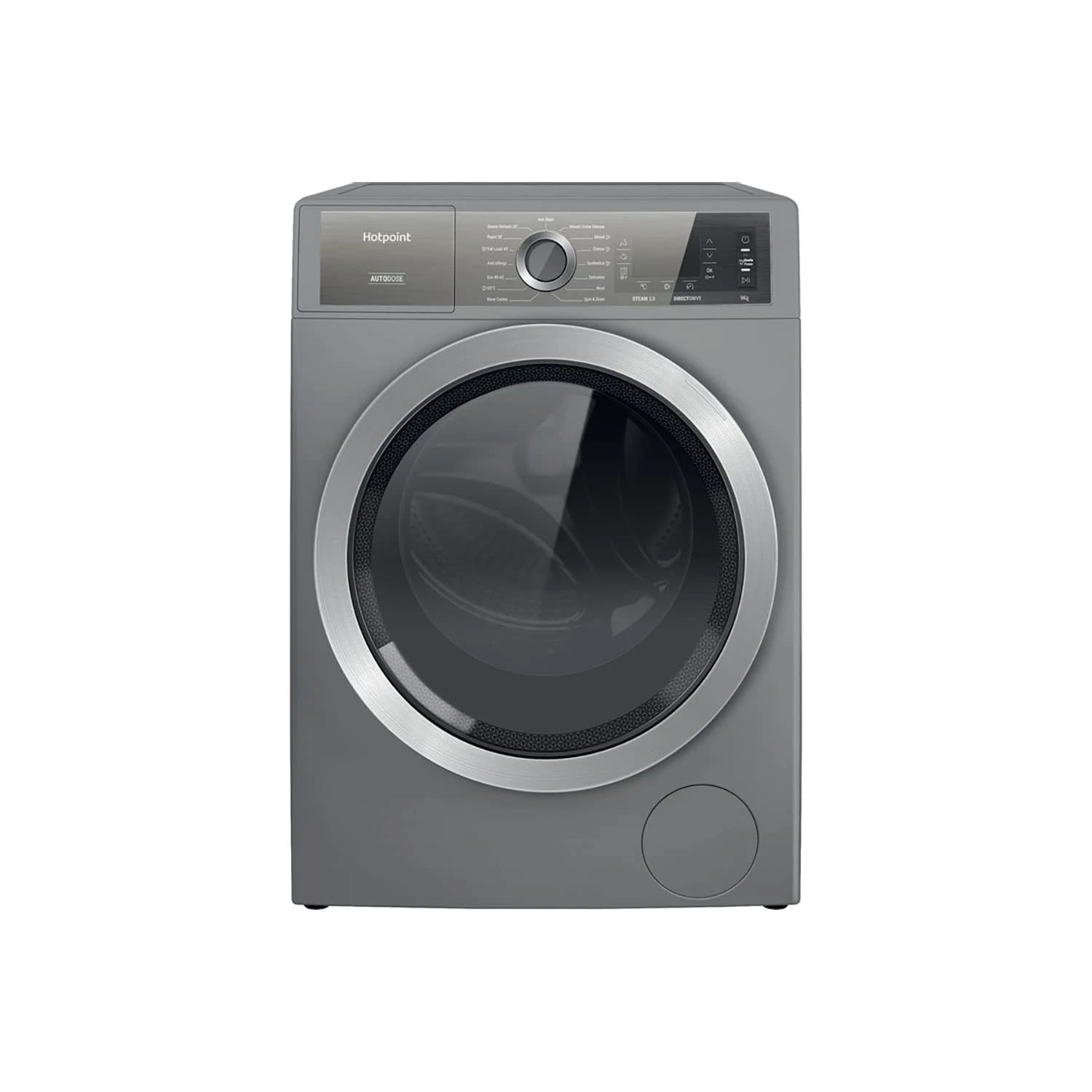 Hotpoint 9kg 1400rpm Freestanding Washing Machine - Silver