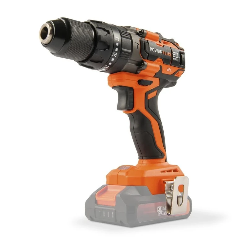 Powerplus POWDP15220 20V Brushless Hammer Drill Without Battery or Charger