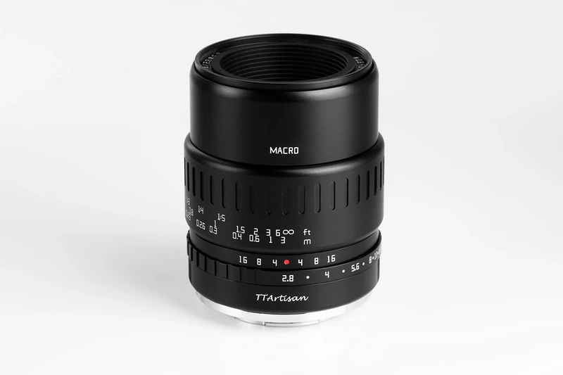 TTArtisan 40mm Macro F2.8 Metal Bodied Lens Compatible with Sony E Mount - Black