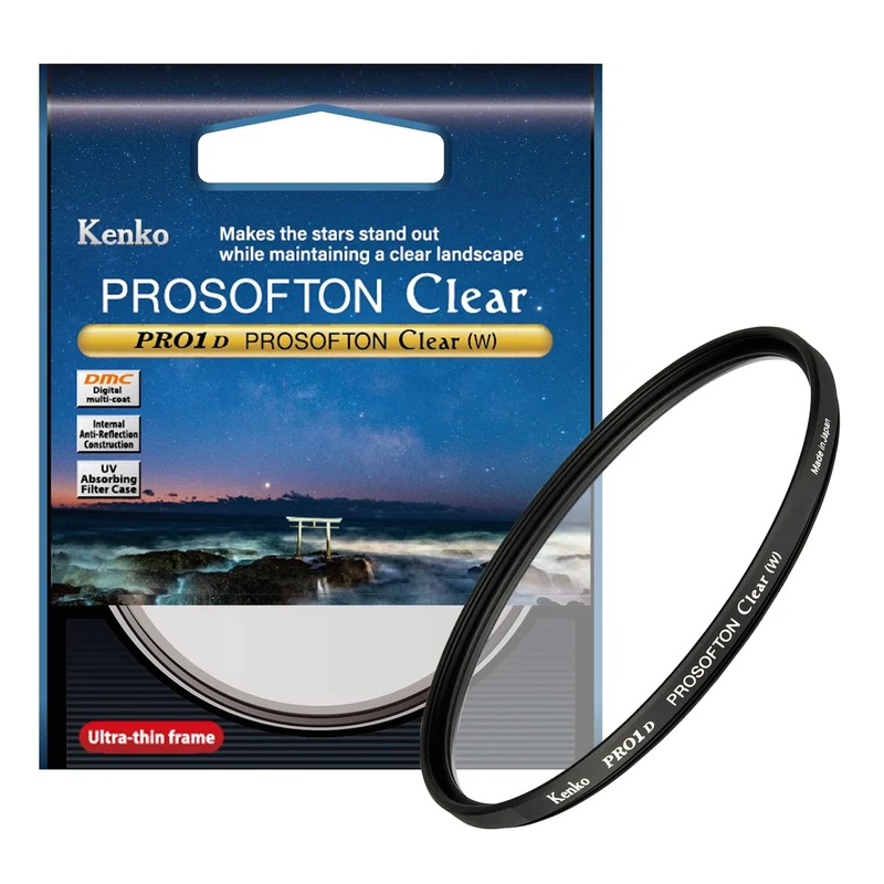 Kenko Photography effect filter PRO1D Prosofton Clear ø67mm, Soft Effect, For portrait, For Starscape