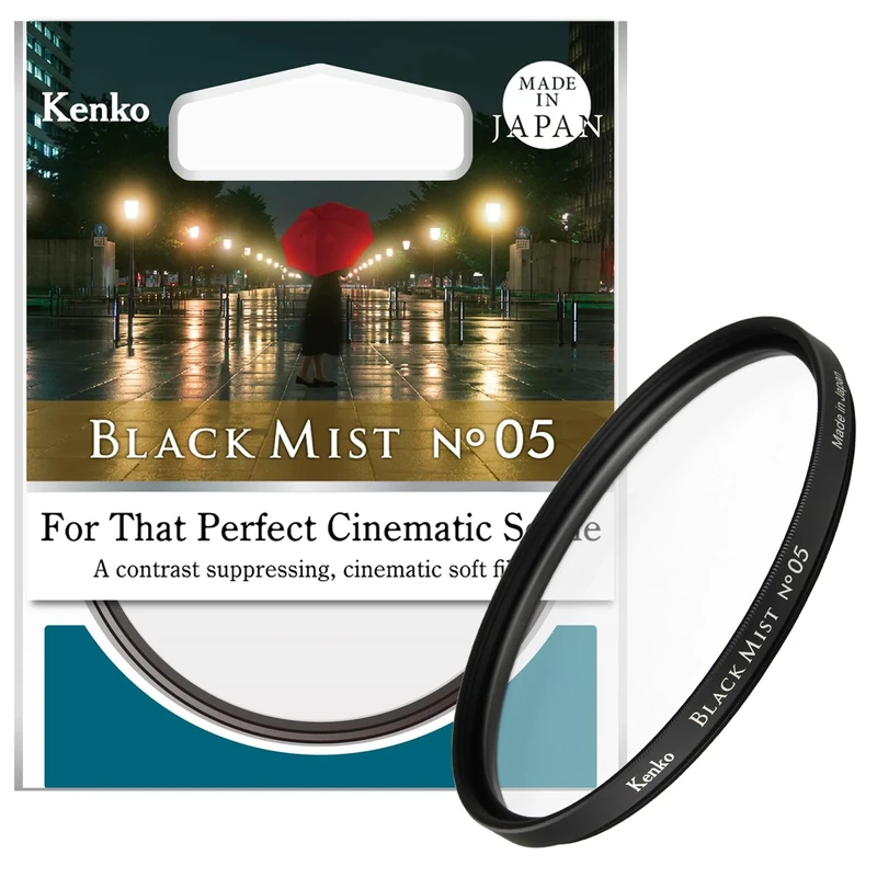 Kenko Soft effect filter Black Mist No.05 ø77mm, Soft effect, for portrait, Low profile
