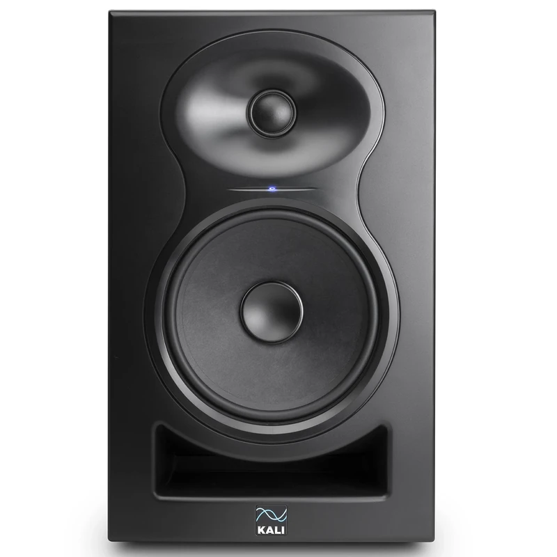 Kali Audio LP-6 2nd Wave loudspeaker, studio monitor (active near-field monitor, loudspeaker with waveguide technology, bass reflex system, thanks to amplifier module hardly any inherent noise), Black