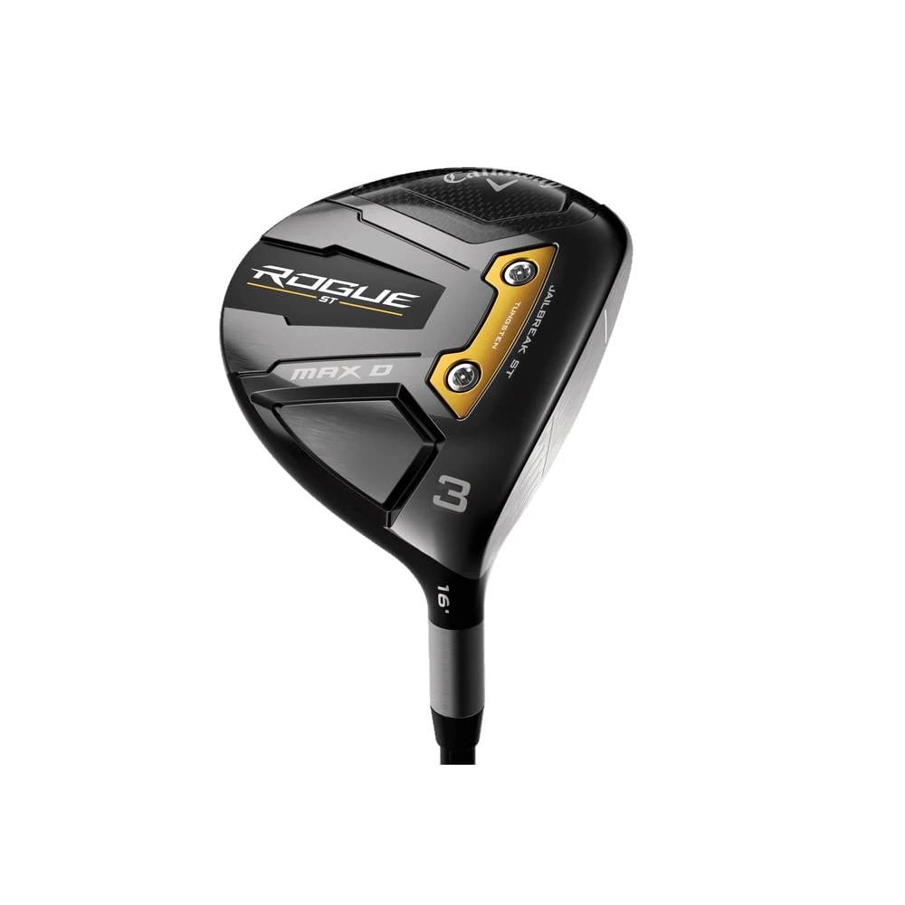 Callaway Rogue ST MAX D Golf Wood, Men, Black, One size