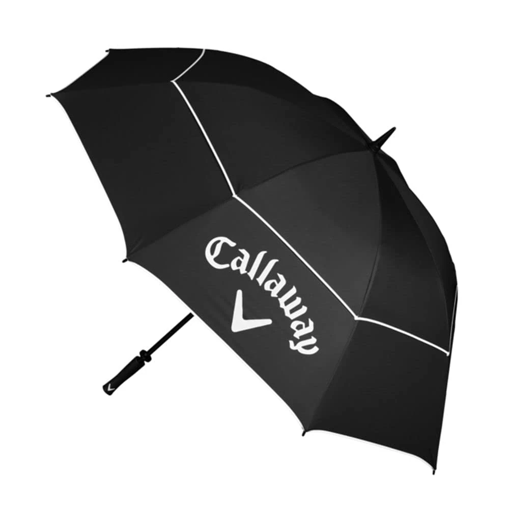 Callaway Golf 64 Inch Sheild Umbrella, Black/White