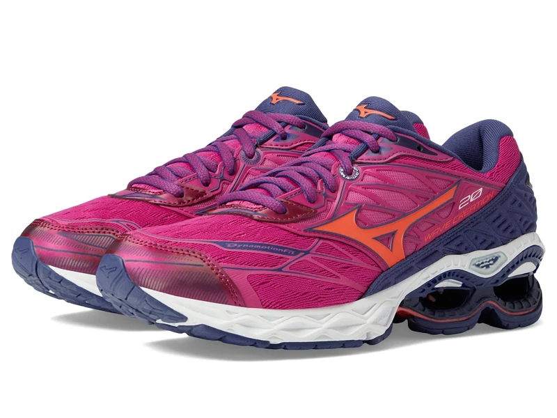 Mizuno Women's Wave Creation 20 Running Shoe, Festival Fuchsia, 6 US