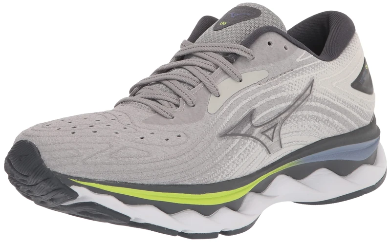 Mizuno Women's Wave Sky 6 Running Shoe, Ultimate Grey, 7.5 Wide