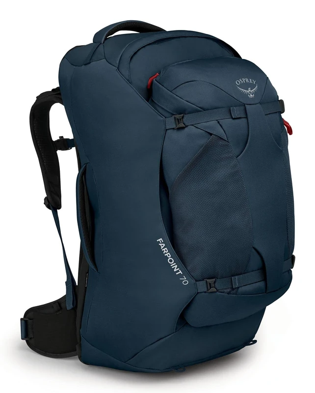 Osprey Farpoint Men's Travel Pack, 70L, Muted Space Blue, O/S