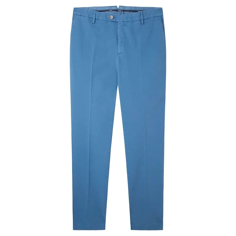 HACKETT LONDON Men's CORE Kensington Casual Pants, Blue (Blu Horizon), 32W/32L