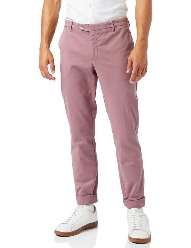 HACKETT LONDON Men's CORE Kensington Casual Pants, 4CEGRAPE Shake, 35W / 30L - Image 1