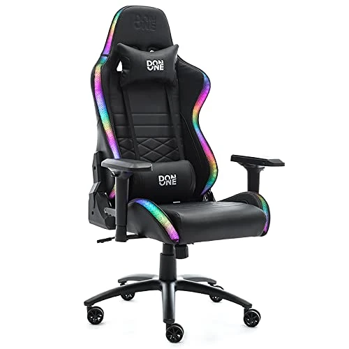 DON ONE Compatible – Valentino RGB Gaming Chair Black